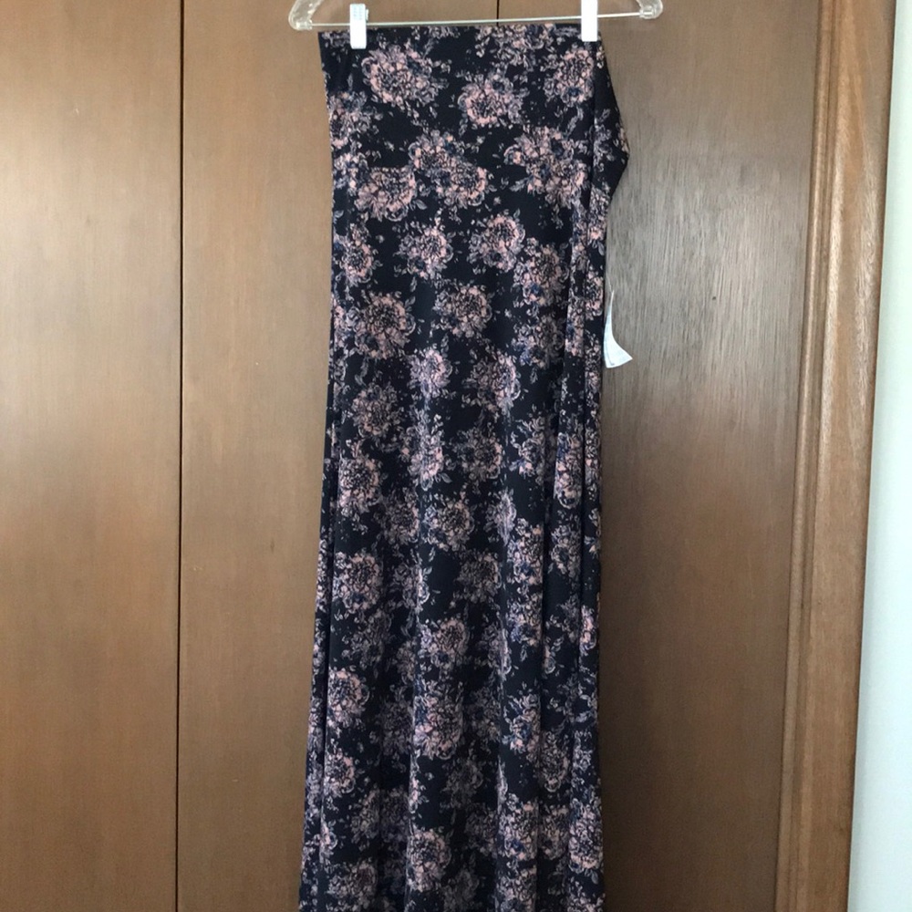 Lularoe Maxi floral skirt NWT